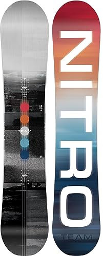 Nitro Snowboards Herren Team GULLWING BRD ´23, Freestyleboard, Directional Twin, Gullwing Rocker, All-Terrain