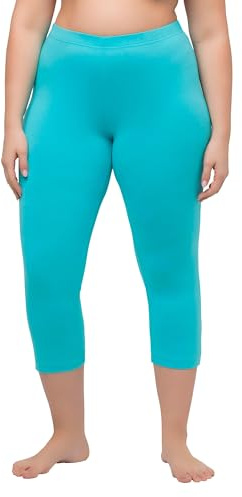 Ulla Popken Damen Hose Caprihose