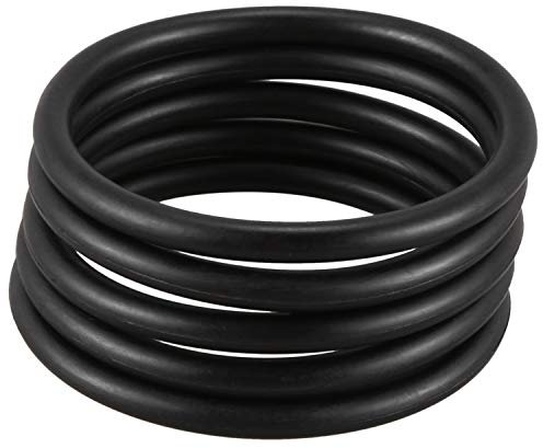 5 Stück O-Ring aus Nitrilkautschuk, Schwarz, O-Ring, 50 mm x 4 mm