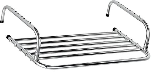 whalebee Stendibiancheria Da Parete Multifunzionale Stendino Stendibiancheria In Acciaio Inox, Ribaltabile Salvaspazio Stendibiancheria Da Balcone Per Interno Ed Esterno, Stendini