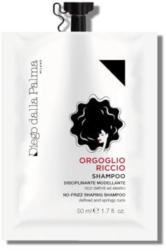 Diego dalla Palma | ORGOGLIORICCIO - Shampoo Disciplinante Modellante, Perfezionatore del Riccio, per Capelli Ricci e Crespi, 50ml