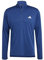 adidas Herren Train Essentials Training 1/4-Zip Long Sleeve Tee Sweatshirt, Dark Blue, XL
