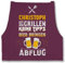 Schürze - Grillschürze Herren Männer - Name ist am grillen Keine Tipps Bier bringen Abflug I Witzig Grillen Geschenk - 85x69 - Aubergine - grill grillzubehör personalisierte männerschürzen