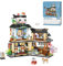ALiquid Japanische Straßenszene Klemmbausteine Set, Japanische Izakaya Bausatz, Bausteine Nicht Kompatibel mit Lego - 789 Teile