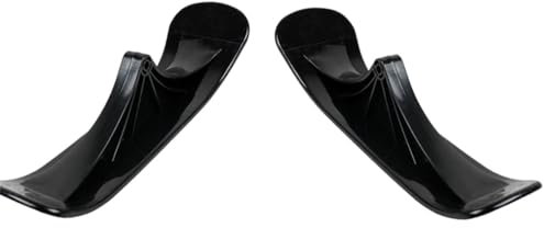 2 Stück Profi Snow Scooter Schlitten Schwarz Ski Skateboard Ersatzteile Universal Skifahren Kinder Befestigung Schlitten