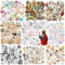 200+PCS Bibel-Sticker, Bunte Wasser-/Reißfeste Vinyl Christliche Sticker, Rückstandsfrei Entfernbar für Laptop, Skateboard, Koffer, Computer, Telefon, Planner, VSCO, Erwachsene, Mädchen, Frauen
