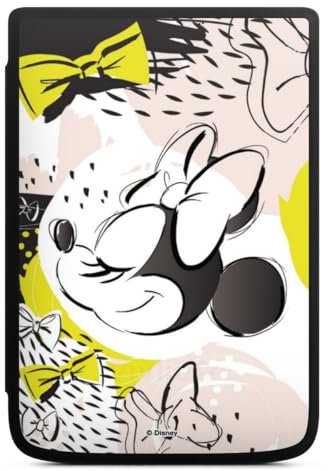 DeinDesign Coque pour liseuse Compatible avec Vivlio Touch HD Plus Etui pour liseuse Protection pour liseuse Mickey & Minnie Disney Abstrait