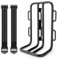Fahrradtaschen-Halterung Vorne - 33210010001 vorderes Fahrradregal für Fahrradgabel ? schwarz
