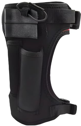 Scuba Diving Knife Wrap, Adjustable Neoprene Knife Holder With Dual Pockets, Quick-Release Straps, Ideal For Hiking, Rafting, Boating, Fishing, Rescue