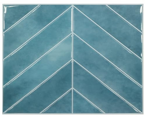 WoStick Piastrelle adesive da cucina, 3D, autoadesive, per bagno, cucina, 10 pezzi (29 x 22,9 cm)