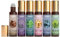 SALUBRITO Wellness Essential Oil Roll On Set, 6x10ml Aromatherapy Oil Roller Ball, Essential Oil Blend for Skin, Anxiety Relief, Relaxation Gift for Women- Lavender, Peppermint, Tea Tree, Eucalyptus