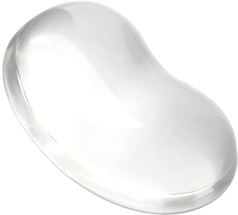 YQQYG Gel Wrist Rest Transparent Silicone Mouse Wrist Support Soft Ergonomic Wrist Pad for Mouse Computer, Laptop, Office, Home, School