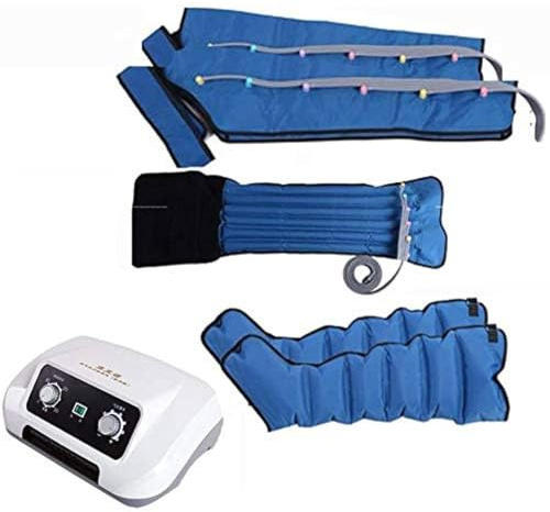 Full Body Pressotherapy Massage Lymphatic Drainage Machine, Muscles Relax Leg Arm Waist Body Massage, Adjustable Intensity, for Body Sliming Weight Loss Muscle Relaxation