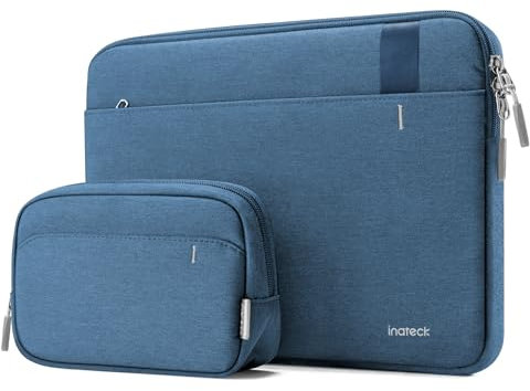 Inateck Custodia per Laptop con 360° Protezione, Compatibile con 13 Pollici MacBook Air M4 2025, M1/M2/M3 2018-2024, 13 Pollici MacBook Pro M1/M2 2016-2022, 12,3 Pollici Surface Pro
