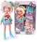 Famosa 4SF - Hello Kitty Manga Fashion Unicorns, Japanische Fashion Puppe, Figur von 19,5 cm mit 15 Gelenkpunkten, Inklusive Ra-Ra-Rock, Beinstulpen und Haarband mit Ohren, (HKTF2000)