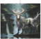 Poezjzw Abtropfmatte für Küchentheke, Schafe im Wald, saugfähig, hitzebeständig, Abtropfmatte, 45,7 x 61 cm