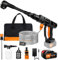 Cordless Pressure Washer, 45 Bar/652 PSI Portable Power Washer with Rechargeable 3.0Ah Battery 6-in-1 Nozzle, Handheld Brushless High-Pressure Car Washer Gun with Tool Case for Cars, Floors, Fences