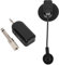 YUEHISY Système de Microphone D'instruments, Micro à Condenseur à Clip-on UHF, Système de Récepteur de Micro sans Fil, Ramassage de L'amplificateur Vocal pour Trompettes de Guitare