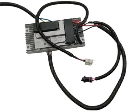 OGHF Compresor de aire acondicionado eléctrico de 12 V con panel de control - Kit universal for coche, camión, autobús y barco - Sistema de refrigeración completo con arnés de cableado(Only Control Pa
