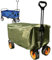 Abdeckung für Bollerwagen, Outdoor Faltbare Abdeckung, Wasserdicht Anti-UV Staubdicht 210D Oxford Tuch Schutzhülle für Handwagen, 90 cm x 50 cm x 45 cm