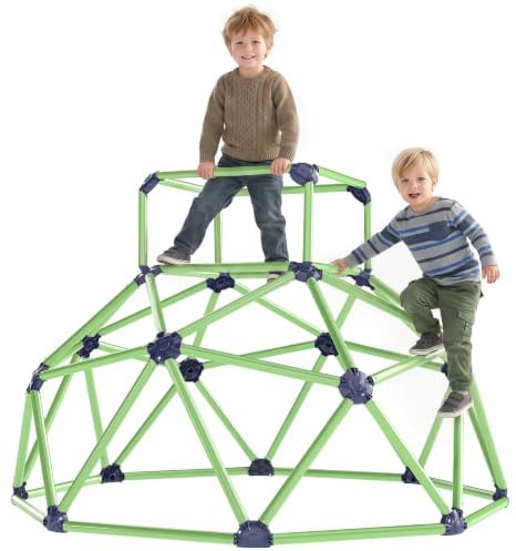 AIYAPLAY Dôme d'escalade Enfant 183 cm Intérieure et Extérieure Vert