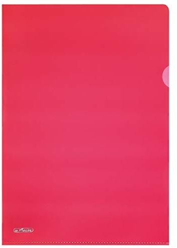 50009091 Aktenhülle A4 Pyramide, rot, 10 Stück im Polybeutel