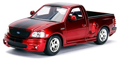 Jada 1999 Ford F-150 SVT Lightning Pickup Truck Rot Red 1:24 Toys 30357