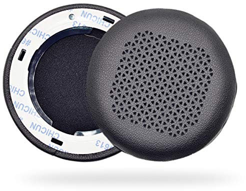 Duet BT, runde Ohrpolster – defean Ersatz-Ohrpolster aus Schaumstoff, kompatibel mit kabellosen Bluetooth-Kopfhörern von JBL Duet BT, Schwarz