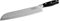 Probus 673102 Trinity Couteau Santoku 34 cm affûté à la main Premium Couteau universel Manche en plastique POM Argenté/noir