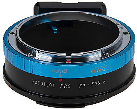 Fotodiox Pro Adattatore per Obiettivo Compatibile con Obiettivi Canon FD e FL su Fotocamere con Attacco Canon RF