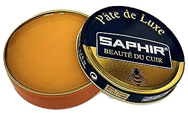 Saphir Pate De Luxe Shoe Polish 50ml - Wax Yellow