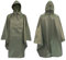 FortMen Regenponcho Wasserdicht Herren BW Outdoor Wander Jagd Poncho - 100% Nylon Unigröße Inkl. Tragetasche - Regenschutz Rucksack Cape