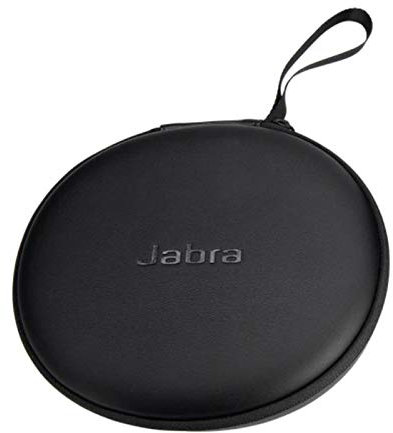 Jabra Evolve2 85 Carry Case – Oval Shaped Hard Storage Casing for Headset in Black