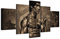 yuanjun Puzzle 5 TLG Kunstdruck Modern Wandbilder Design Tapete Bilder Drucke Leinwand Wandkunst Wohnkultur Gem?Lde Poster Mehrteilig XXL Bruce Lee Poster Leinwand