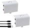 Tectra Battery Pack Only for Xbox One, 2-Pack 1100mAH Controller Battery for Xbox One S/Xbox One X/Xbox One Elite (NOT for Xbox Series S/X)
