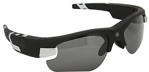 Gafas de Cámara Inteligente, Gafas de Vídeo HD 1080P con Foto, Vídeo Y Audio, 4 Lentes Reemplazables, Gafas de Sol de Cámara Portátiles para Mujeres/Hombres, Interior Y Exterior, Deportes, Conducción