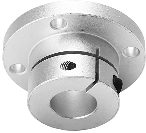 Flanschkupplung, D20 Runder Kompakter Linearlagerflansch Serie Rundflansch Linearkugellager Hochpräzise Basiswellenunterstützung 20mm / 0.79in