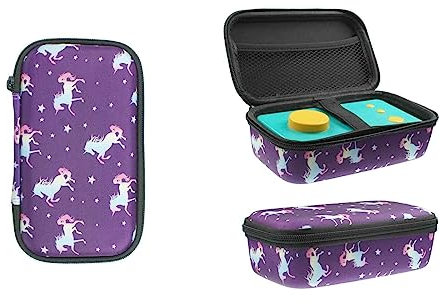 caseroxx Kinderkamera Tasche passend für VTech KidiZoom Print Cam in vielen Farben und Designs, Schutz Aufbewahrungs Tasche