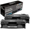 NoahArk Kompatibel für HP CE505X 05X Tonerkartuschen Ersatz für Laserjet P2030 P2035 P2035n P2050 P2055 P2055d P2055dn P2055x, Pro M401dn M401dne M401dw MFP M425dn M425dw, 6900 Seiten (2 Schwarz)