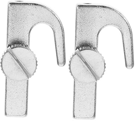 OSALADI 2stücke Verstellbare Bilderhaken Für Schiebeschienen Leistenhaken Zum Aufhängen Von Bilderrahmen Robuste Bilderschienenhaken Für Kunstaufhängungssystem