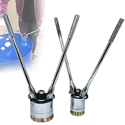 Oil Barrel Crimper 35mm & 70mm Drum Cap Seal Barrel Crimping Tool - Pressure Sealing Pliers Machine for Oil/Iron Barrels - 53 Gallon Drum Seal