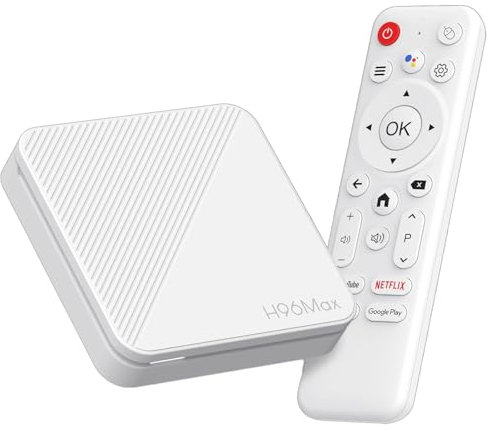 Android 14.0 Box TV, LEFFOT Boîte de Streaming 4K Ultra HD, Smart TV Box avec HDR10+, 2.4G & 5G WiFi 5, Lecteur Multimédia pour Smart TV, Allwinner H313 Quad Core (2GB+16GB)