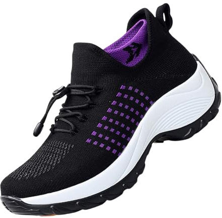 Scarpe ortopediche da donna, con supporto per l'arco, scarpe da corsa, leggere, comode, traspiranti, per alleviare il dolore da fascite plantare