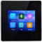 Louttary Amplificatore HiFi Fidelity, Bluetooth 5.0 integrato, amplificatore digitale touch a schermo intero, nero, durevole, facile da usare