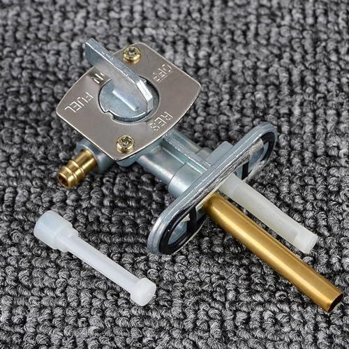 Vuzmode Robinet de Carburant, Interrupteur de Valve Petcock DR125SE GSF600 GSF1200 Bandit 600 1200 DR200 DR250 DR350 Quadsport LTZ250 LTZ400 Robinet d'essence pour Moto