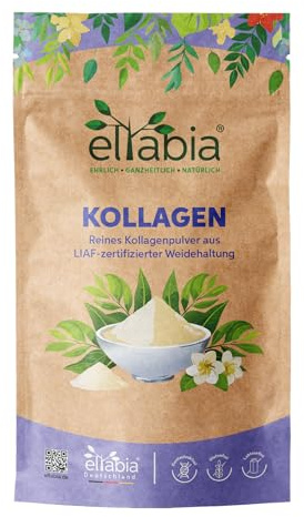 Kollagen Pulver 200g | LIAF Zertifizierte Weidehaltung Grassfed | Rind Halal Collagen Hydrolysat Peptide