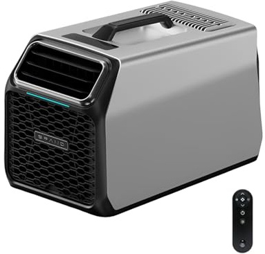 New RV AC Unit with Compressor, Portable Air Conditioner for Camping, Tent & Off-Grid Use, 3500 BTU Cooling Unit for for 32–54 Sq Ft Camping, Vans, Truck Sleepers & Cabins Gray
