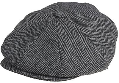 Gorra tipo Ascot de lana al 100%, marca Peaky Blinders