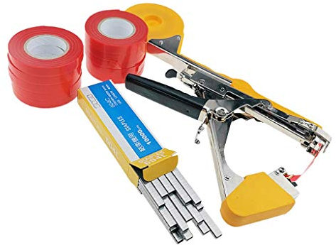 Tubayia Garten Bindezange Landwirtschaft Bindemaschine Pflanze Tape Werkzeug Set (B)