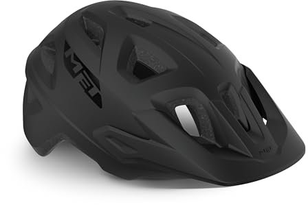 MET Helm Echo MIPS Matt M(52-57), Erwachsene, Unisex, Schwarz (schwarz)